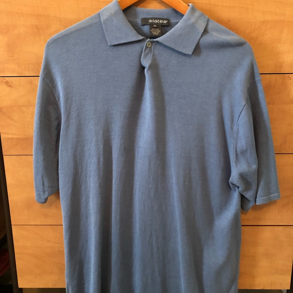 Slates knit dress shirt